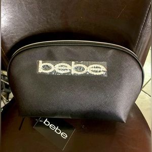 NWT BEBE LARGE COSMETIC BAG